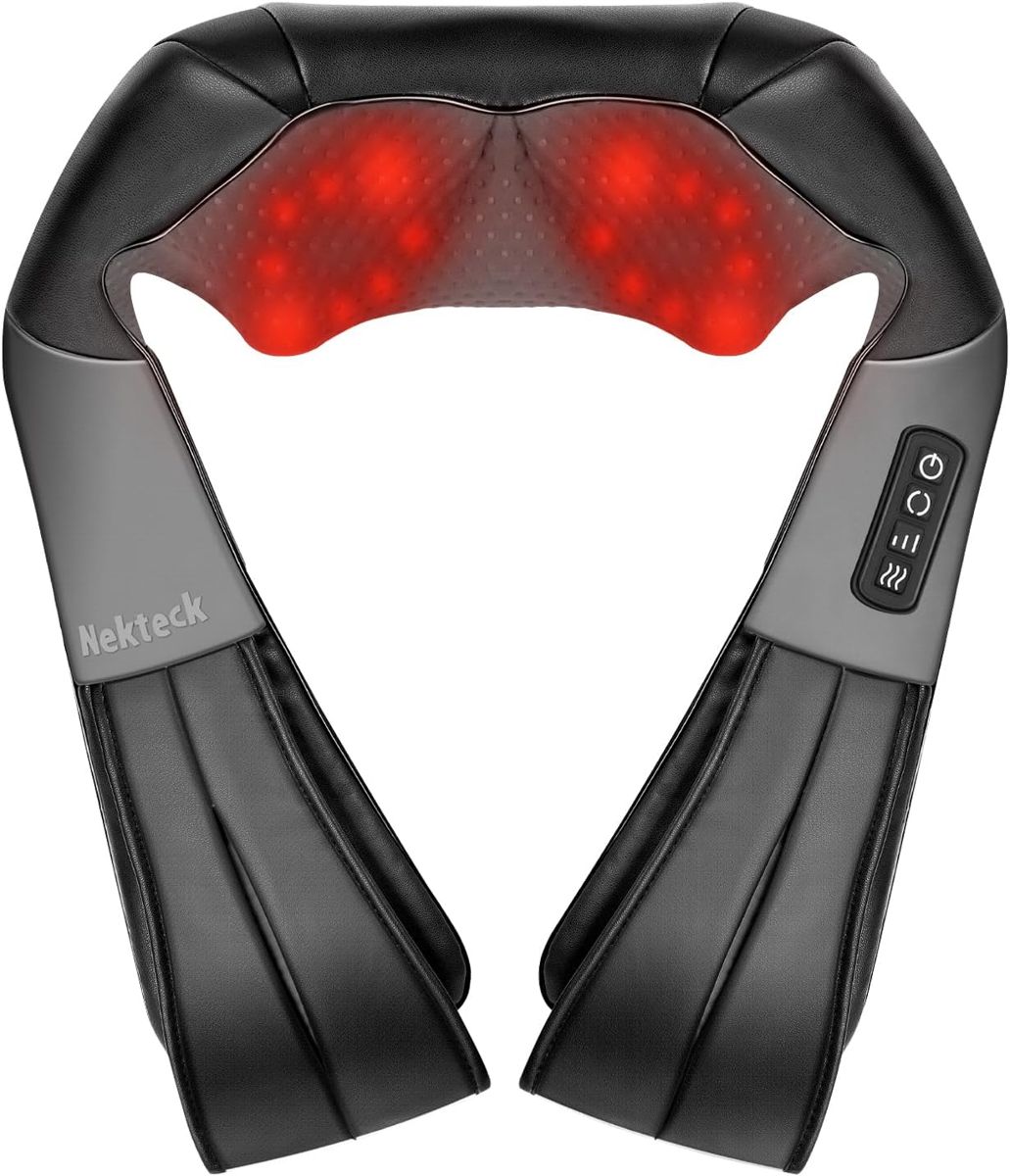 The actual Nekteck shiatsu neck massager